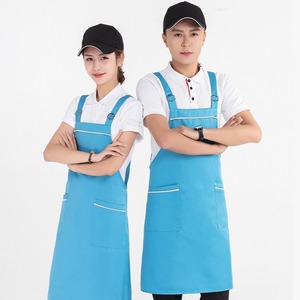 Delantales Unisex Ajustables de Lona de Poliéster/Algodón Personalizados para Cocina, Chef, Camarero, Camarera, Bartenders, Restaurante, Bar, Uniforme de Trabajo - Product Image 3