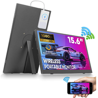 Moniteur LCD sans fil portable 15,6 pouces FHD 1080P IPS HDR avec haut-parleur intégré pour le jeu, personnalisable en gros pour les entreprises (B2B), OEM sur mesure