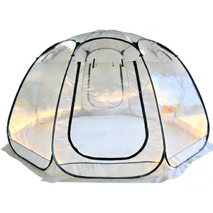 Tienda de Campaña Burbuja Transparente - Uso para Glamping y Observación de <span class=keywords><strong>Estrellas</strong></span>, <span class=keywords><strong>4</strong></span>-8 Personas, Fotogénica y Resistente a la Intemperie, Suministro de Fábrica, ISO9001 - Product Image 1