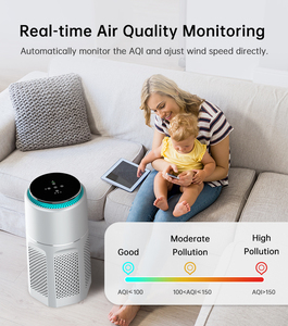 Purificateur d'air intelligent Wi-Fi ANTOP pour animaux domestiques, élimination des poils de chien et de la poussière - Product Image 4