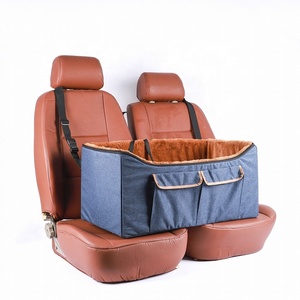 غطاء مقعد سيارة محمول للحيوانات الأليفة الكلاب عالي الجودة مقعد محمول سرير للحيوانات الأليفة في السيارة - Product Image 1