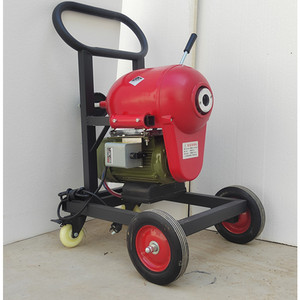 เครื่องขจัดสิ่งอุดตันในท่อระบายน้ำ 220V เครื่องทำความสะอาดท่อระบายน้ำและท่อระบายน้ำเสีย อุปกรณ์ทำความสะอาดท่อส้วม - Product Image 1