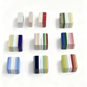 Customized Luxury High Quality Acrylic Foldable American Mahjong Christmas Tile Set for 4 Players Universal Use <b>Entertainment</b> - Product Image 5