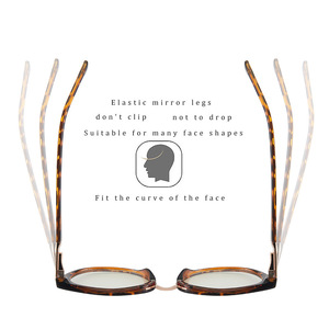 Montura de Gafas Cat Eye Plano Tr87003 con Protección Anti Luz Azul, Montura Completa para Mujer - Product Image 2