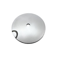 Disesuaikan 1.65MHz anti-resonansi PZT 5 HIFU fokus Disk 24.5mm 35mm Diameter piezoelektrik keramik keramik keramik keramik