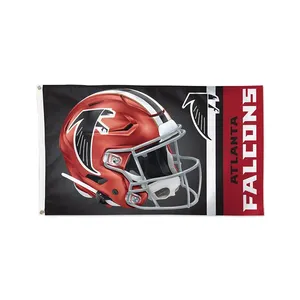 Kustom Nfl Promosi Arizona Cardinals bendera 3x5 kaki 100% poliester bendera Falcons