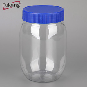 Kitchen use food grade plastic seasonning bottles container for bulk candy wholesale jar