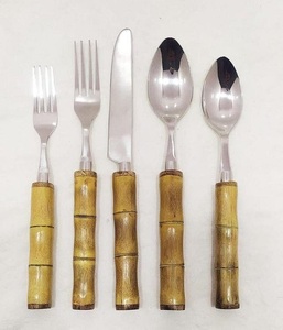 Couverts en acier inoxydable de haute qualité, vente en gros, cuillère à dîner et fourchette couteau buffet restaurant couverts en acier inoxydable - Product Image 4