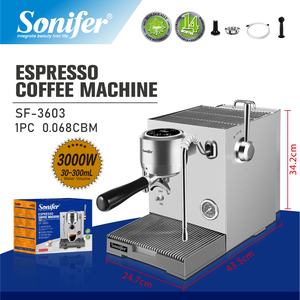 Cafetera Espresso Profesional Sonifer SF-3603 con Control Inteligente de Temperatura para Cafeterías, Restaurantes y Uso Doméstico - Product Image 4