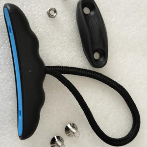Juego de asas para kayak, material PP antideslizante, negro y azul, para lagos, ríos, uso recreativo - Product Image 2