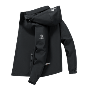 Logotipo personalizado Otoño Invierno chaqueta al aire libre más terciopelo engrosamiento a prueba de viento impermeable ropa de Montañismo con longitud larga - Product Image 3