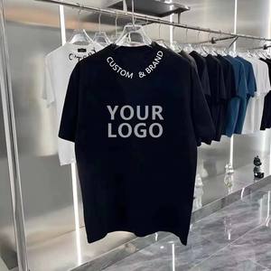 工厂批发<span class=keywords><strong>D</strong></span>品牌奢华t恤男士奢华服装高品质品牌服装纯棉设计师服装设计师衬衫 - Product Image 1