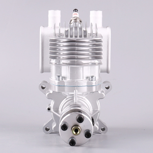 Motor de gasolina DLE35RA de 35cc para avión RC, modelo de ala fija, monocilíndrico, dos escapes, refrigeración por aire, arranque manual, de un solo tiroteo. - Product Image 1