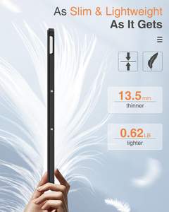 Étui pour <span class=keywords><strong>tablette</strong></span> MoKo Triple Folding Cover Stable Slim Case Premium PU Leather Portable Trifold Case Fit for <span class=keywords><strong>Lenovo</strong></span> Tab P12 12.7 Inch 2023 - Product Image 3