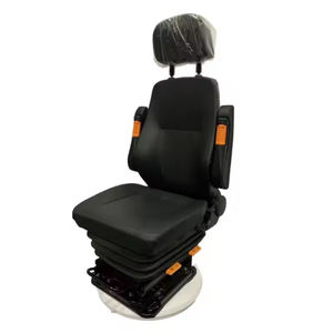 Siège de conducteur rotatif réglable Dossier inclinable <span class=keywords><strong>180</strong></span> Siège de 360 Rails pivotants et coulissants Chauffage Vent Scan Vol Conducteurs de semi-camions - Product Image 1