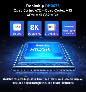 Boîtier TV intelligent 8K, puissance de calcul 6T, 4 Go 64 Go, décodeur réseau à super résolution IA, compatible UE/US - Product Image 2