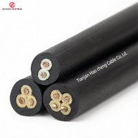 Kabel Las Karet Laut CEFR EPR Tahan Minyak 0.6/1kV dengan Sertifikasi CCS BV ABS Peralatan Listrik Industri
