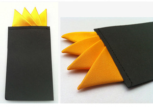 Biểu Tượng Tùy Chỉnh Gấp Túi Vuông Với Thẻ Trang Trí Màu Sắc Cá Nhân Với Màu Sắc Rắn Phong Cách Trong Túi - Product Image 3