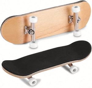 Mini Skateboard à Doigts Personnalisé en Érable 5 Plis avec Roues et Trucks - Product Image 5