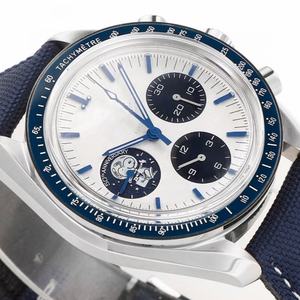 Reloj N1 Factory Omegaes SpeedMasteres Apollo <span class=keywords><strong>Moon</strong></span> Snoopy con Caja de Cerámica, Cronógrafo Automático para Hombre - Product Image 2