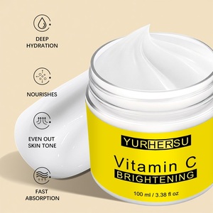 YURHERSU vitamine C blanchissant blanchissant crème pour le <span class=keywords><strong>visage</strong></span> hydratant crème éclaircissante vitamine C crème pour le <span class=keywords><strong>visage</strong></span> - Product Image 2
