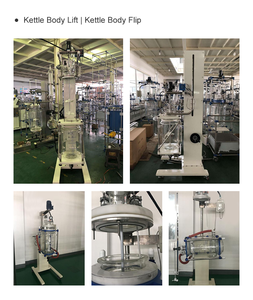 Toption Bioreactor Dual Layer Jacketed Glass Reactor in Stock - Product Image 5