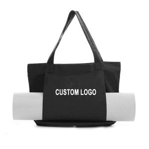 Nuevos Arribos: Tapete de <span class=keywords><strong>Yoga</strong></span> Plegable con Bolsa de Lona de Algodón Tipo Tote para Viaje y Gimnasio - Product Image 3