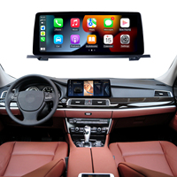 Kit d'installation d'autoradio Android MSM AHD 12.3 avec écran spécifique au modèle, Carplay sans fil, pour BMW 10-18 Série 5 GT