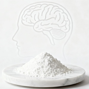 Fuertu 99.5% de Pureza Alfa GPC Material de Síntesis Orgánica Intermedios Polvo Sólido Blanco para Mejorar la Función Cognitiva y la Salud Cerebral - Product Image 1
