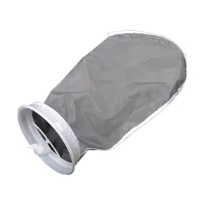 90 100 120 150 250 Micron Off Shore Oil Black 304 Stainless Steel Liquid Filter Bag For Diesel Fuel