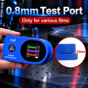 เครื่องทดสอบฟิล์มกันแดด LS161A 1400nm พร้อมพอร์ตทดสอบขนาด 0.8 มม. สำหรับการวัดค่า VLT UV และอินฟราเรด - Product Image 6