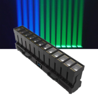 Barre de projecteurs LED étanche IP65 12x60W avec faisceau oscillant, zoom, wash et matrice, tête mobile auxiliaire, effet single wobble pour scène