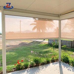 Store/rideau enrouleur coupe-vent, imperméable, résistant aux UV, anti-vent, offrant une protection totale de la lumière <span class=keywords><strong>et</strong></span> de l'intimité pour patio, balcon, terrasse, <span class=keywords><strong>jardin</strong></span>, gazebo - Product Image 3