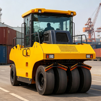 Compacteur d'asphalte 16 tonnes avec pression au sol de 400 kPa, rouleau pneumatique haute puissance à pneus pneumatiques à vendre