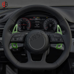 2 pcs/lot Car Sports Volant Shifter Paddle Shifter Fit pour <span class=keywords><strong>Audi</strong></span> A3 A4 A5 A7 A8 <span class=keywords><strong>S3</strong></span> S4 S5 S6 S7 2020 <span class=keywords><strong>2021</strong></span> ABS Carbon Fiber - Product Image 6
