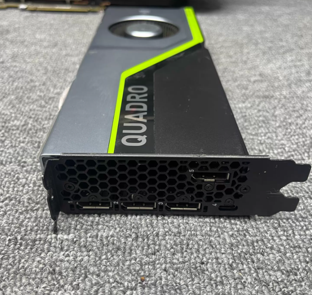 Quadro RTX 5000 32GB GDDR6 ECC Professional Graphics Card for High-End 3D Rendering & AI Workstation
