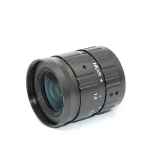 2/3 Format sensor 12mm C Mount F1.6 CCTV Lens