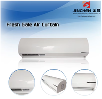Cortina de Aire Industrial Comercial JINCHEN FM-KSY, Barrera para Puertas de 600W y 1500mm para Salas de Exposiciones, Estaciones y Edificios Comerciales