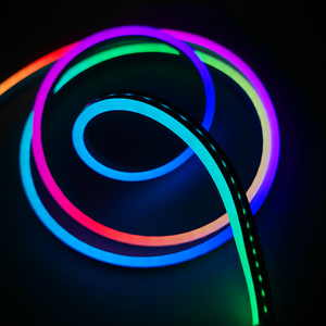 Ws2812 địa chỉ pixel rgbic Flex Neon <span class=keywords><strong>LED</strong></span> ánh sáng DC5V Silicone cơ thể IP67 cho phòng ngủ khách sạn địa chỉ pixel rgbic neon ánh sáng - Product Image 3