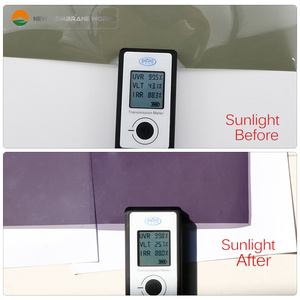 Intelligente di Auto-regolare la Vlt 77% di Transizione Vlt44 % Solare di Controllo Fotocromatiche Finestra Film - Product Image 5