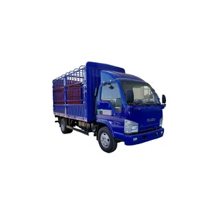 ISUZU 4X2 190HP fence cargo truck goods transporting truck for sale to Africa