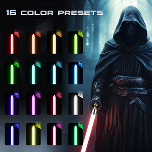 LGT SABERS StarWar Metal Hilt Laser Sword Dueling Force Lightsaber Toy Light Saber Smooth Swing RGB Led Flashing Light up Sword - Product Image 2