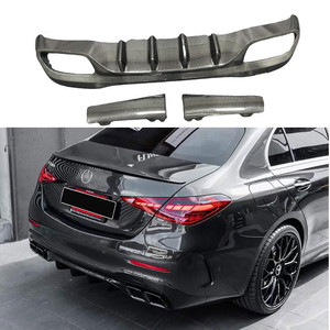 Difusor Trasero de Fibra de Carbono Estilo 63 para <span class=keywords><strong>Mercedes</strong></span> Benz <span class=keywords><strong>Clase</strong></span> <span class=keywords><strong>C</strong></span> W206 C200 C260 C43 - Product Image 2