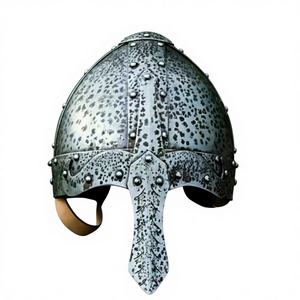 CH Viking Medieval 18ga Norman Sca Knight Steel Nasal Armor Handmade Polished Antique <b>Easter</b> Graduation Collectible Helmet - Product Image 1