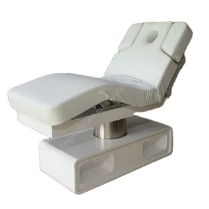 Kisen LED Electric Massage Beauty <b>Bed</b> with Adjustable Back and Leg Height Without Armrests <b>Lash</b> <b>Bed</b> Tattoo Chair - Product Image 1