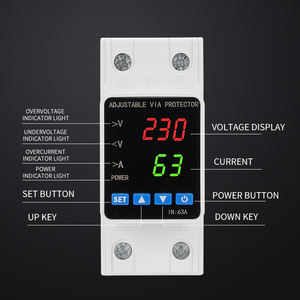 2P ev AC SVCS stabilizatörler 110V/220V dijital ekran devre kesici 32A/40A/63A ayarlanabilir aşırı akım kısa tek TND - Product Image 4