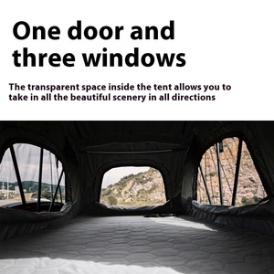 Trọng lượng nhẹ tự động xe hàng đầu lều phổ không thấm nước SUV lều cho xe bán tải giường cắm trại tương thích Ford Ranger 4x4 offroad - Product Image 4