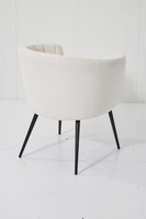 Fauteuil de salon moderne en velours beige pour salon, maison et mobilier, durable pour une utilisation en extérieur