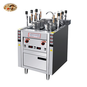 Máquina Automática para Hervir Fideos y Cocinar Pasta para Restaurantes, Hervidor de Dumplings, Máquina para Cocinar Fideos de 2/4 Orificios - Product Image 1