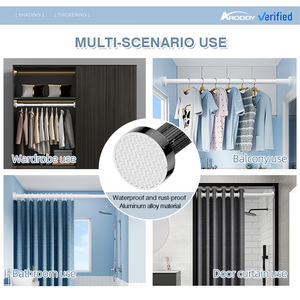 YIJIALE brevet <span class=keywords><strong>de</strong></span> l'UE en gros 27.6-47.2 pouces <span class=keywords><strong>tringle</strong></span> à rideau intelligente <span class=keywords><strong>sans</strong></span> perçage tige réglable <span class=keywords><strong>tringle</strong></span> à rideau <span class=keywords><strong>tringle</strong></span> à fenêtre - Product Image 6